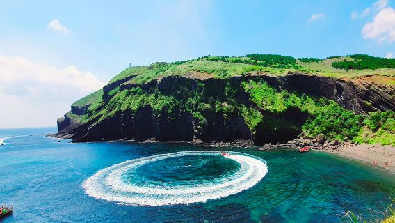 【純玩】牛島+城山日出峯+涉地可支+月汀裏海邊+鹹德海水浴場