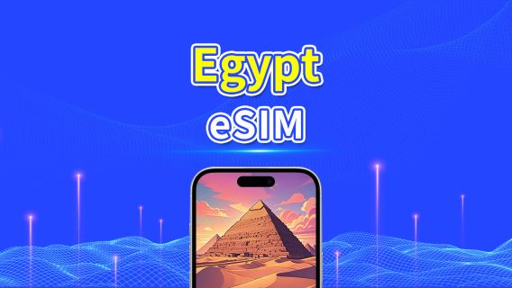 Egypt eSIM | 4G | Daily/Total Data Package | 1–30 days | 24-Hour Billing | QR Code