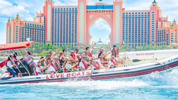 Love Boats: 90-Min Speedboat Tour - Ain Dubai, JBR, Atlantis & Burj Al Arab