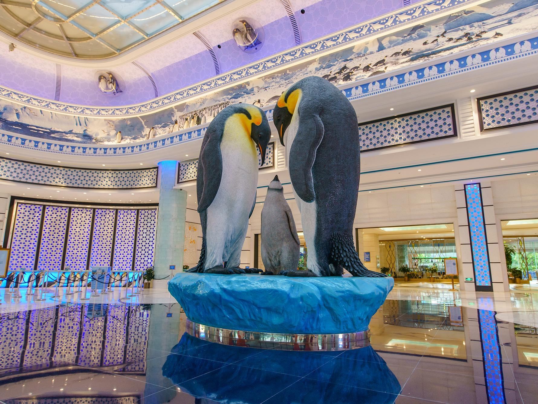 주하이 창롱 펭귄 호텔 오션 킹덤/창롱 쇼/스페이스쉽 테마파크/카카 호/조식 및 석식 호텔 패키지 추천 미식