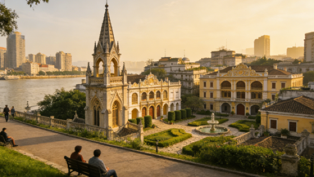 Cultural collision, delicious bloom "Shamian Island, Yongqing Fang, Liwan Sam's Club, White Swan Pond riverside"