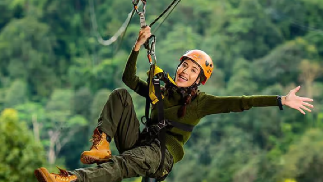 ทัวร์ 1 วัน โหนสลิงในป่า Skyline Jungle เชียงใหม่