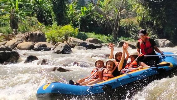 清邁湄登大象護理+ATV1小時+白水漂流一日遊