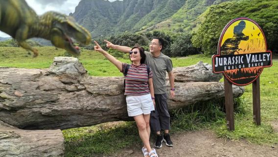 สหรัฐอเมริกา ฮาวาย เกาะโอวาฮู: ทัวร์รถเปิดประทุนผจญภัยจูราสสิก 2.5 ชั่วโมงที่ฟาร์มลานี | กำหนดการเดินทางได้