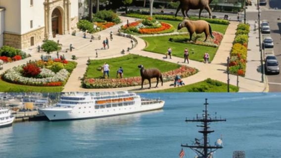 Lawatan Sehari di Los Angeles, Amerika Syarikat + Bandar Lama San Diego + Sunset Cliffs / Itinerari Fleksibel - Boleh Disesuaikan