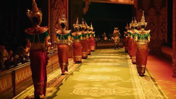 Xishuangbanna Dai King Banquet: Royal Dai Outfits, Golden Palace Dinner Show & Dai Cuisine
