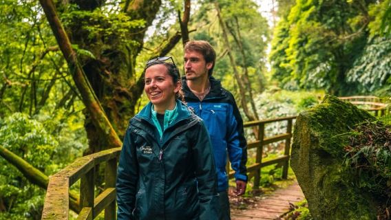From Ponta Delgada: Guided Walking Tour to Salto do Cabrito