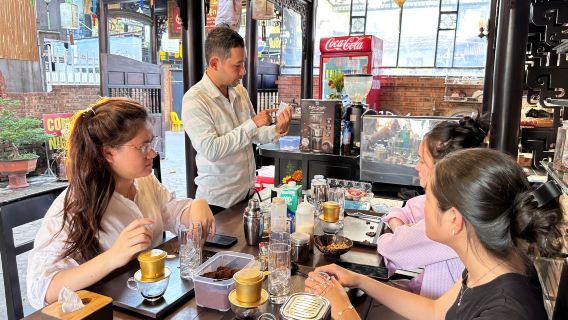 Hue: Vietnam coffee making workshop and culture