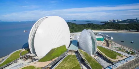 私家小團上門接送|珠海大劇院+纜車遊景山公園+圓明新園一日遊