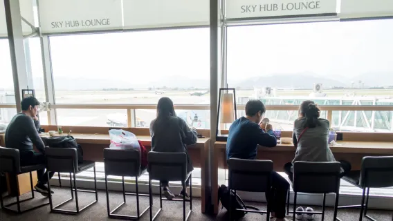 Busan Gimhae International Airport Plaza Premium Lounge Skyhub Lounge (PPL PUS)