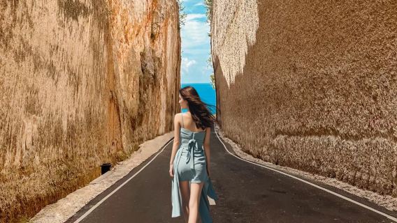 Strada della scogliera di Uluwatu|Garuda Wisnu Kencana|Tempio di Uluwatu] Tour in auto speciale