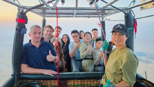 瑪哈熱氣球 杜拜