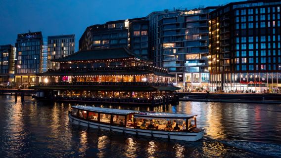 Amsterdam Light Festival Cruise on Classic Saloon Boat (CS2)