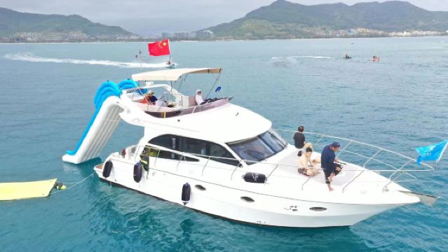 【萬寧遊艇租賃】萬寧石梅灣加井島遊艇拼船出海海釣玩水上項目（拼船）