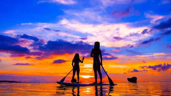 Malaysia Sabah Tanjong Aru Beach Half Day Tour - Sunset/Sunrise SUP/Optional Hotel Pickup
