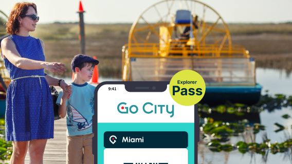 Go City: Miami Explorer Pass (Discover over 30 top attractons | Miami Seaquarium, Everglades Alligator Farm & more)
