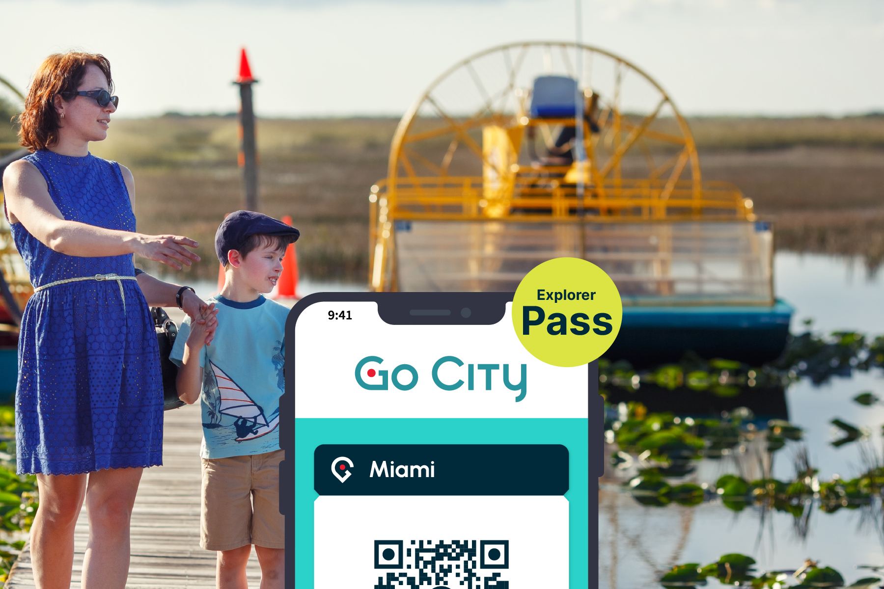 Go City: Miami Explorer Pass (Discover over 30 top attractons | Miami Seaquarium, Everglades Alligator Farm & more)