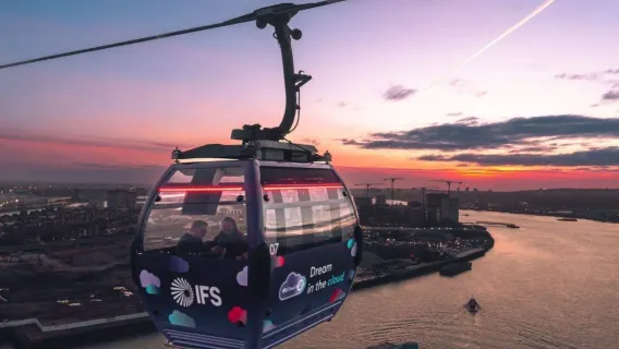 London IFS Cloud Royal Docks Ticket [Optional one-way/round-trip]