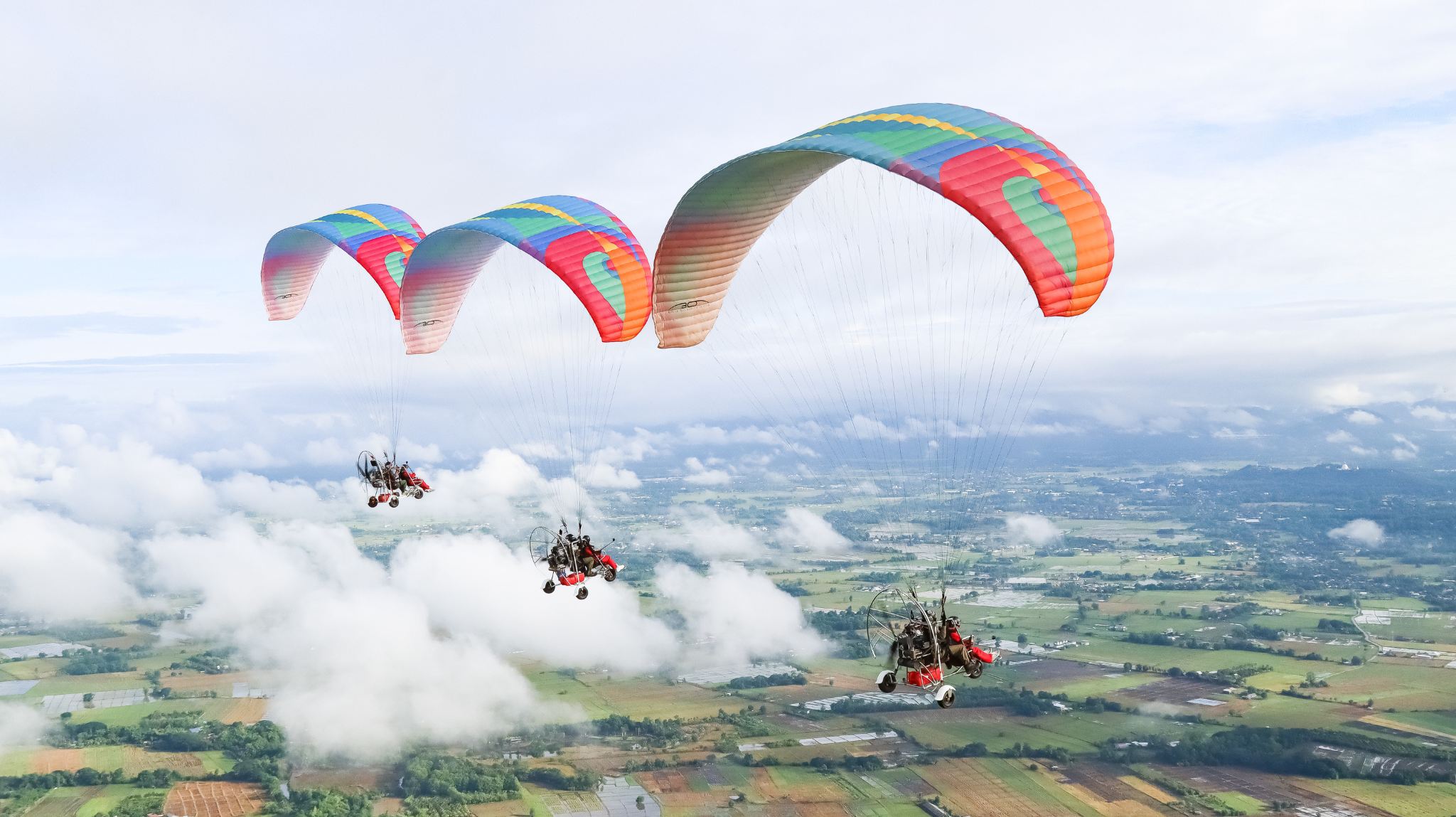 Chiang MaiParaglidingFlight Experience [Flyingbird Paramotor Chiang mai]