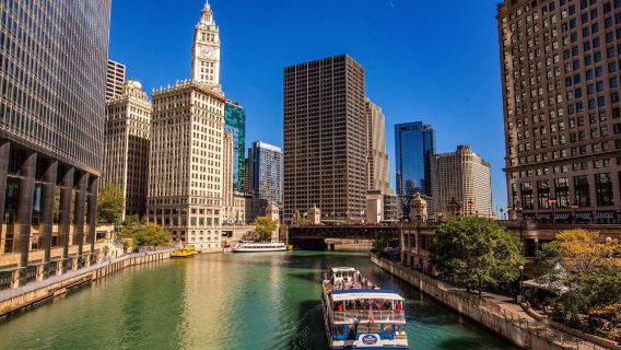 Chicago Architecture Cruise Experience from Michigan Avenue|Depart from Navy Pier