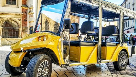 Cracovia: Recorrido turístico en carrito de golf por el barrio judío y el gueto