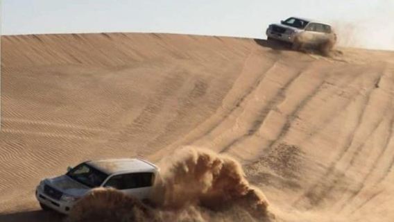 Doha: Budget Friendly Desert Safari,CamelRide & Sandboarding