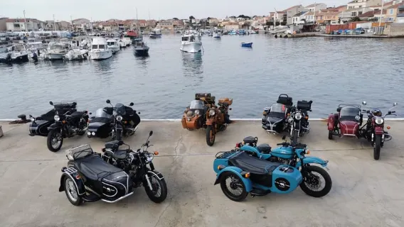 Von Marseille: Weintour im Beiwagen nach Cassis und Bandol