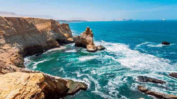 Von Paracas - Sonnenuntergangs-Trekking im Paracas-Nationalreservat