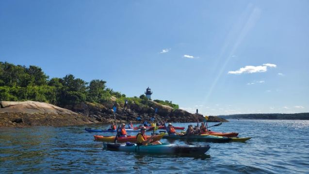 Excursión de un día desde Boston: Kayak y senderismo a la isla Thacher