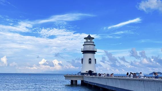 珠海大劇院+纜車遊景山公園+圓明新園一日遊【私人導覽上門接送】