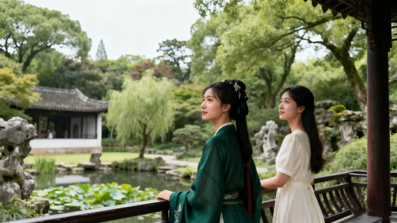 紹興沈園旅拍【跟拍攝影親子照情侶閨蜜兒童跟拍家庭旅拍】