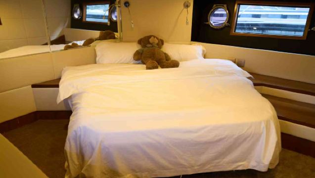 【杭州遊艇包船】杭州錢塘江運河46尺豪華遊艇包船