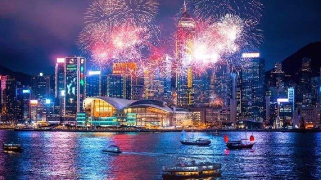 香港維多利亞港天星小輪跨年煙花匯演遊船票/碼頭/觀景台