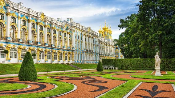 Catherine Palace + Lower Park + Summer Palace of Peter the Great day tour