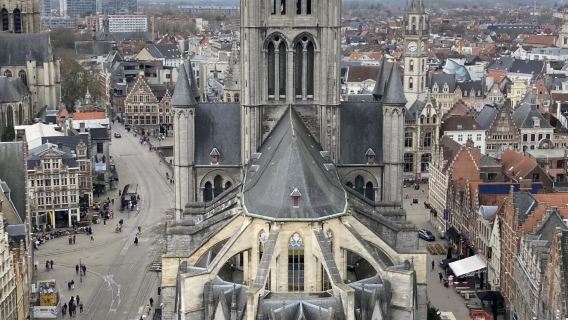 根特|聖巴夫主教座堂+伯爵城堡+鐘樓+聖米歇爾橋|包車一日遊