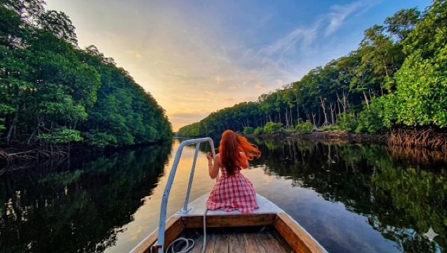 เซมปอร์นา ทัวร์ป่าชายเลน + ATV ไม่จำกัด ครึ่งวัน/ ตกปลาแม่น้ำ + วาดภาพ + อาหารกลางวัน + บริการรับส่ง