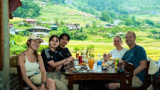 Y LINH HO, LAO CHAI & TA VAN VILLAGES  FROM SAPA – HALF DAY TREKKING - MORNING TOUR