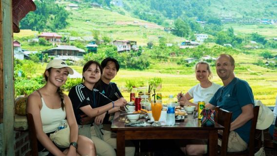 Y LINH HO, LAO CHAI & TA VAN VILLAGES  FROM SAPA – HALF DAY TREKKING - MORNING TOUR
