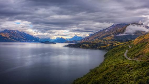 Penyesuaian Queenstown New Zealand | Tasik Wakatipu + Deer Park Heights + Onsen Hot Pools