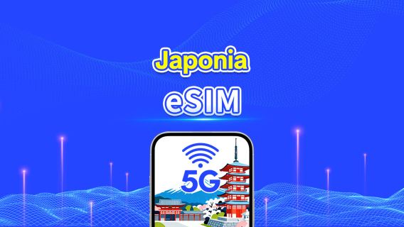 Japonia 5G eSIM | Zasięg wielosieciowy | Dzienny/Łączny pakiet danych | 1–30 dni | Rozliczenie według dni kalendarzowych | Kod QR