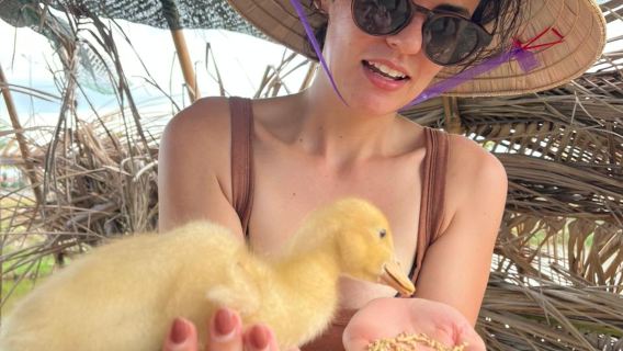 Hoi An Duck Feeding & Basket Boat Ride On-Site