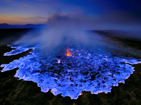 Lawatan Persendirian Kawah IJEN Blue Fire [berlepas dari BALI]