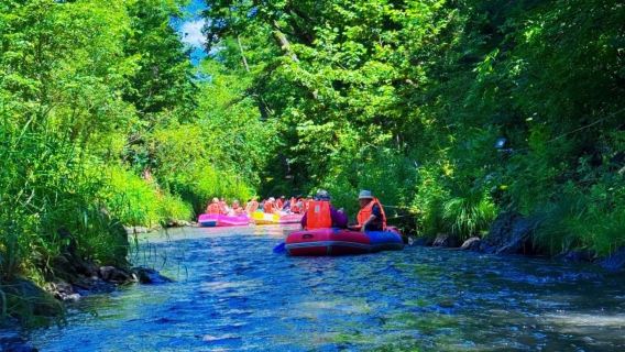 Tiket Berakit Sungai Daquan Gunung Changbai + Pengangkutan Pintu ke Pintu dari Bandar Erdao Baihe + Perjalanan dengan Kereta Kecil + Pakej Lawatan Tulen Tiada Membeli-belah