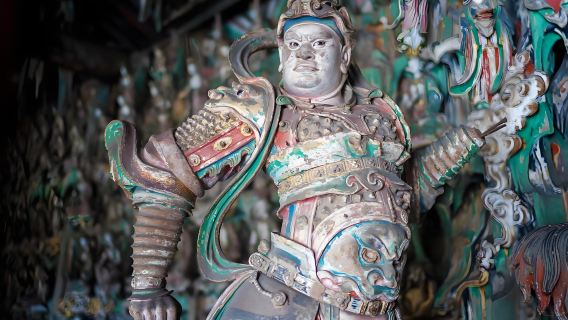 Tur seharian dengan mobil sewaan pribadi ke Kuil Shuanglin Pingyao Shanxi, Kuil Zhenguo, dan Kompleks Keluarga Wang | Pilihan terbaik untuk tur kelompok!
