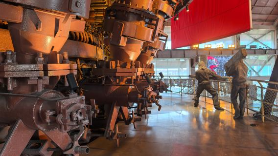 En busca del primer hierro fundido de la Nueva China | Visita guiada con explicaciones del Parque Nacional de Patrimonio Industrial del Alto Horno Número 1 de Wuhan Iron and Steel
