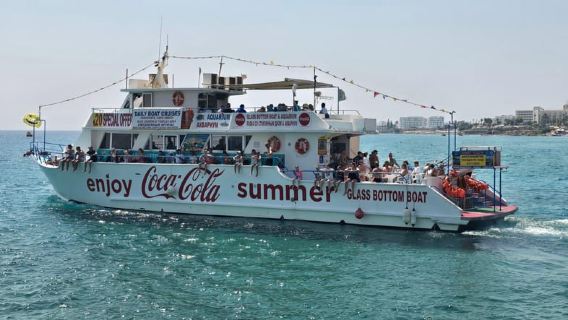 Protaras: Famagusta, Blue Lagoon and Turtle Cove Boat Trip