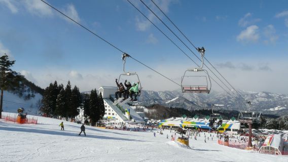 Washigatake Ski Area: Day trip plan with round-trip bus (departing from/arriving at Nagoya/Takayama)