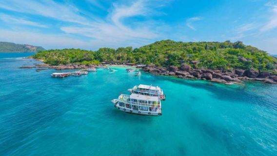 Perjalanan Phu Quoc: Lawatan Snorkeling Sepanjang Hari ke 3 Pulau