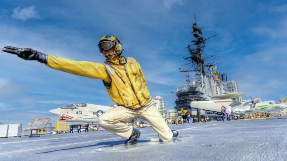 聖地牙哥精品遊·中途島號航空母艦博物館+巴爾波亞公園+聖地亞哥老城