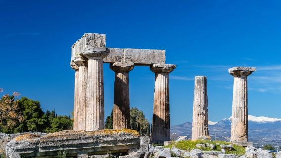 เมืองโบราณโครินธ์: ทัวร์พร้อมไกด์ส่วนตัว + บริการรับส่งไป-กลับจากเอเธนส์